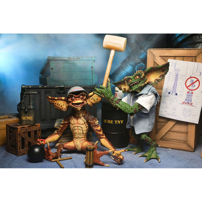 Blister figuras Gremlins Ultimate Demolition Gremlins 2 15cm