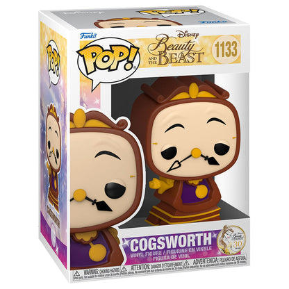 Funko Pop ! Disney La Bella y la Bestia Cogsworth