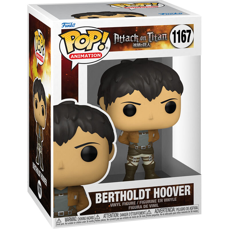 Funko Pop !  Attack On Titan Bertholdt Hoover