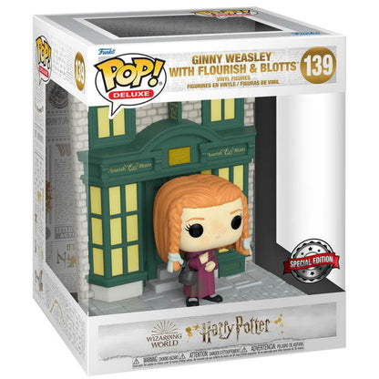 Funko Pop !  Harry Potter Diagon Alley Ginny Weasley Flourish & Blotts Exclusive