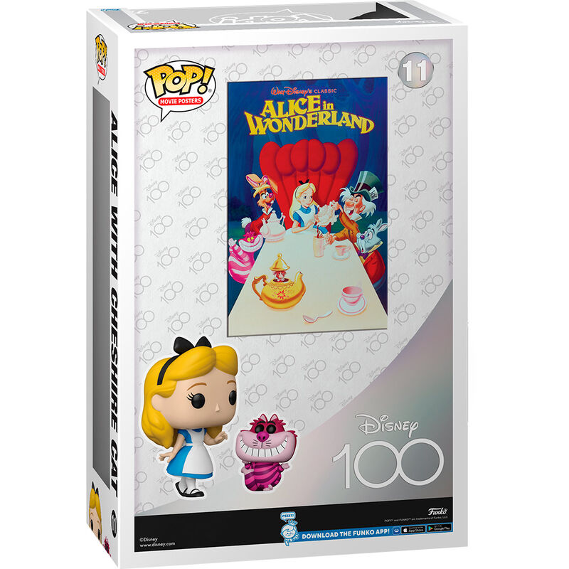 Funko Pop! Movie Poster Disney 100th Anniversary Alicia en el Pais de las Maravillas