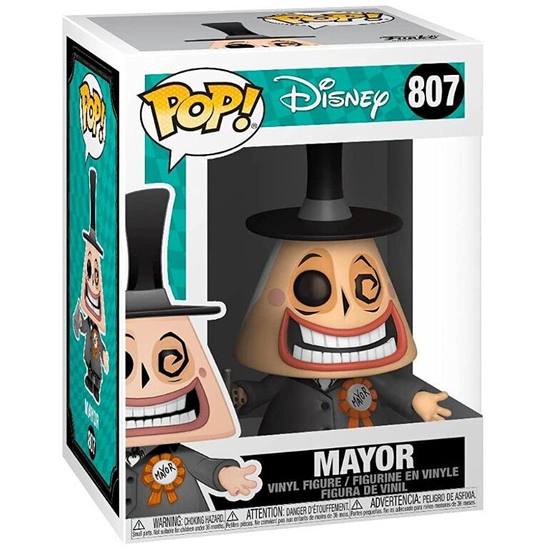 Funko Pop ! Disney Pesadilla Antes de Navidad Major Mayor with Megaphone