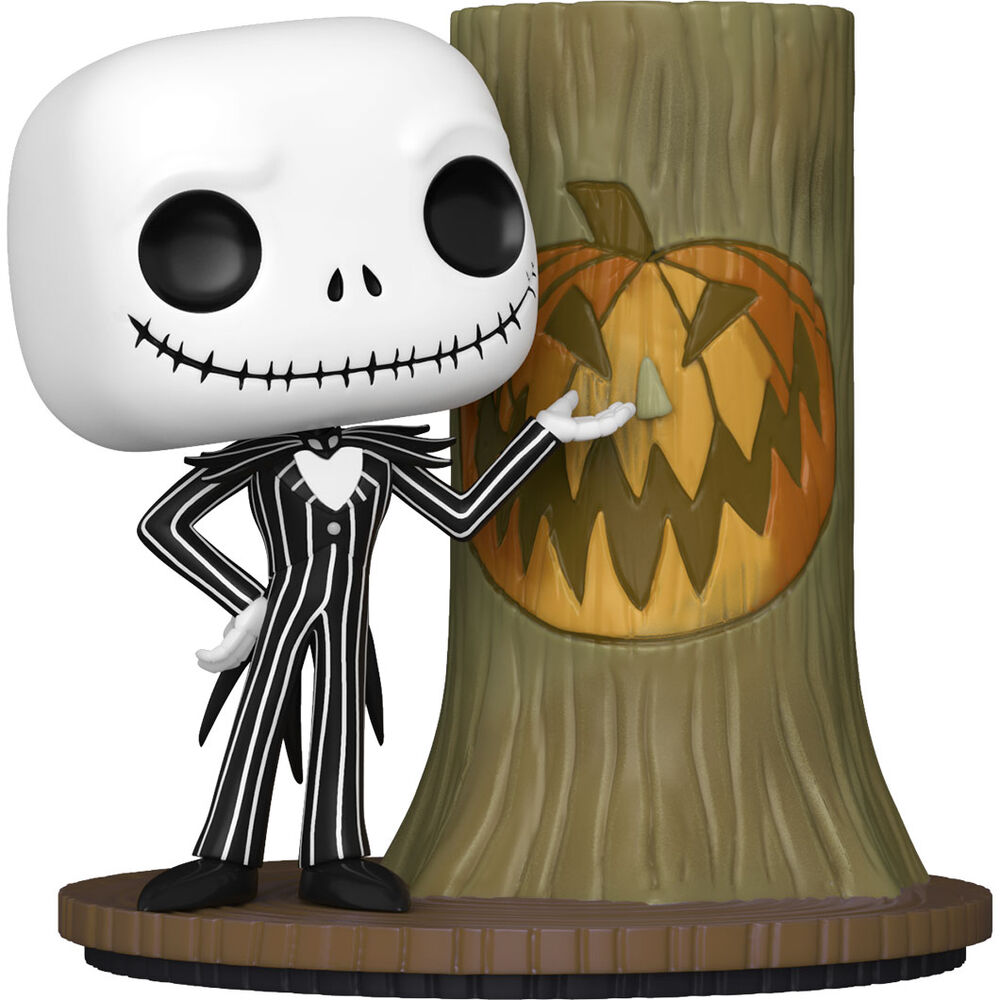 Funko Pop ! Disney Deluxe Pesadilla Antes de Navidad 30th Anniversary Jack Skellington With Halloween Door