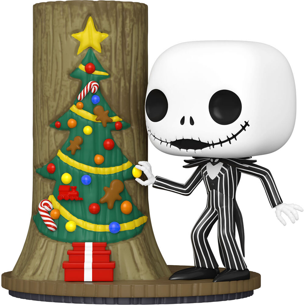 Funko Pop ! Disney Deluxe Pesadilla Antes de Navidad 30th Anniversary Jack Skellington With Christmas Door