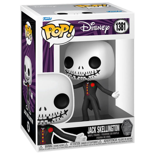 Funko Pop ! Disney Pesadilla Antes de Navidad 30th Anniversary Jack Skellington