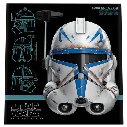 Casco electronico Clone Captain Rex Star Wars