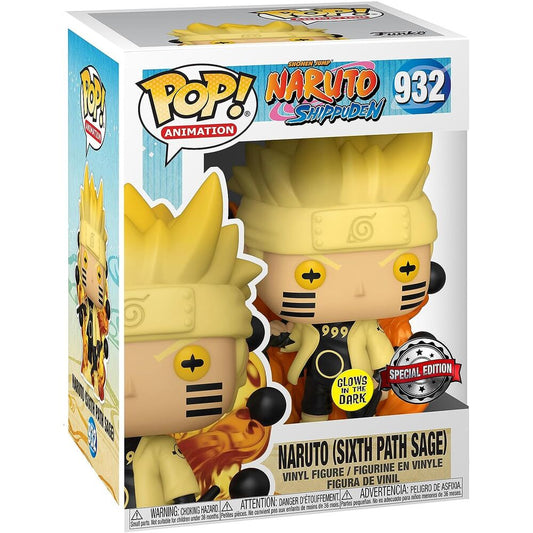 Funko Pop! Naruto Uzumaki Naruto Six Path Sage Glow