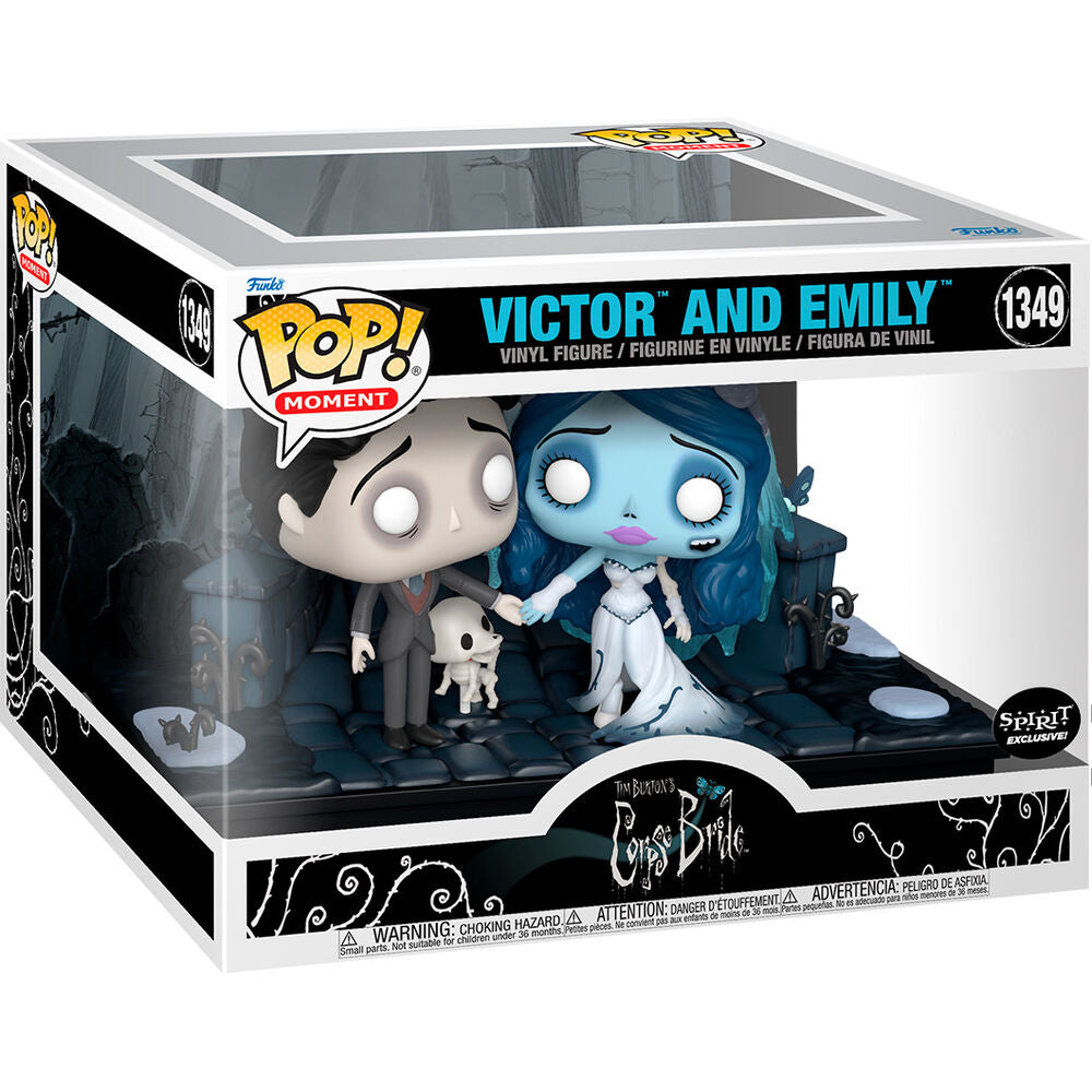 Funko Pop! Moment Disney La Novia Cadaver Victor y Emily Exclusive