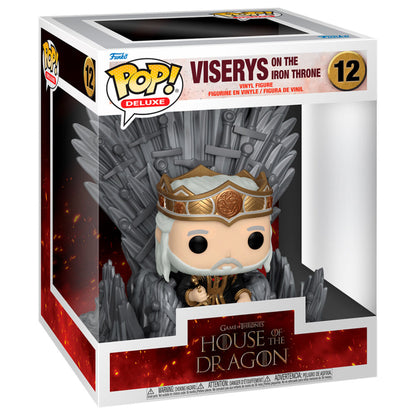 Funko Pop !Deluxe House of the Dragon Viserys on the Iron Throne