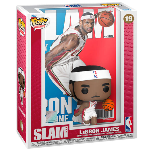 Funko Pop! Cover NBA Slam LeBron James