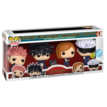 Blister 4 Funko Pop !Jujutsu Kaisen serie 1 Exclusive