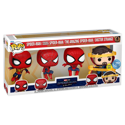 Blister 4 Funko Pop ! Marvel Spiderman No Way Home Exclusive