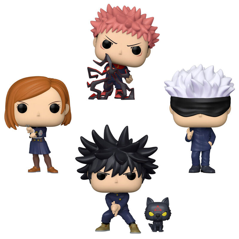 Blister 4 Funko Pop !Jujutsu Kaisen serie 1 Exclusive