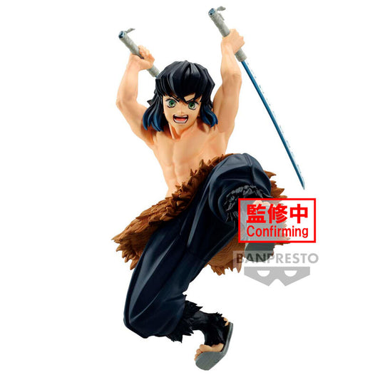 Figura Inosuke Hashibira Vibration Stars Demon Slayer Kimetsu no Yaiba 13cm