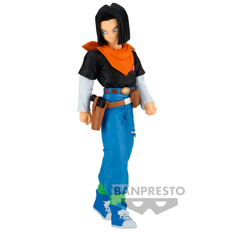 Figura Android 17 Solid Edge Work Dragon Ball Z 17cm