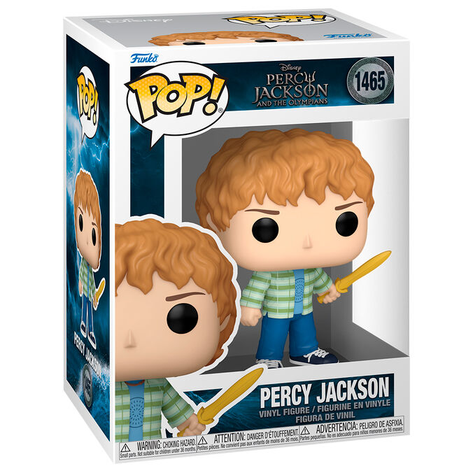 Funko Pop ! Percy Jackson y los Dioses del Olimpo - Percy Jackson with Riptide