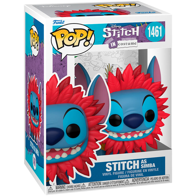 Funko Pop ! Disney Stitch as Simba