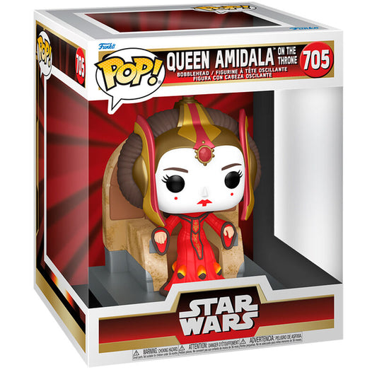 Funko Pop ! Deluxe Star Wars Queen Amidala on the Throne