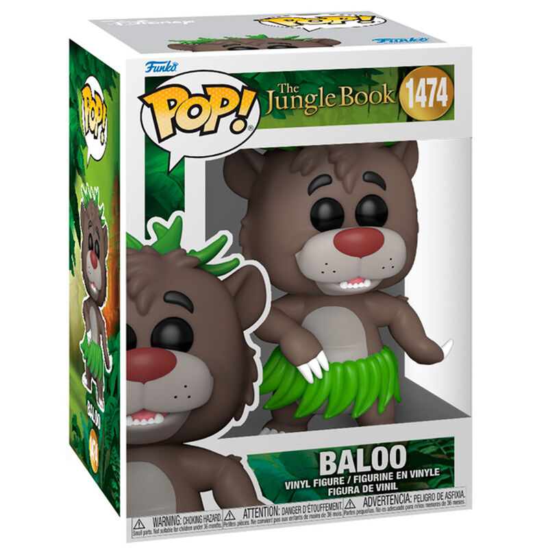 Funko Pop ! Disney El Libro de la Selva Baloo