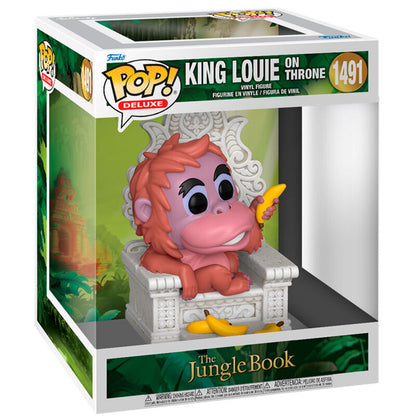 Funko Pop !Deluxe Disney El Libro de la Selva King Louie