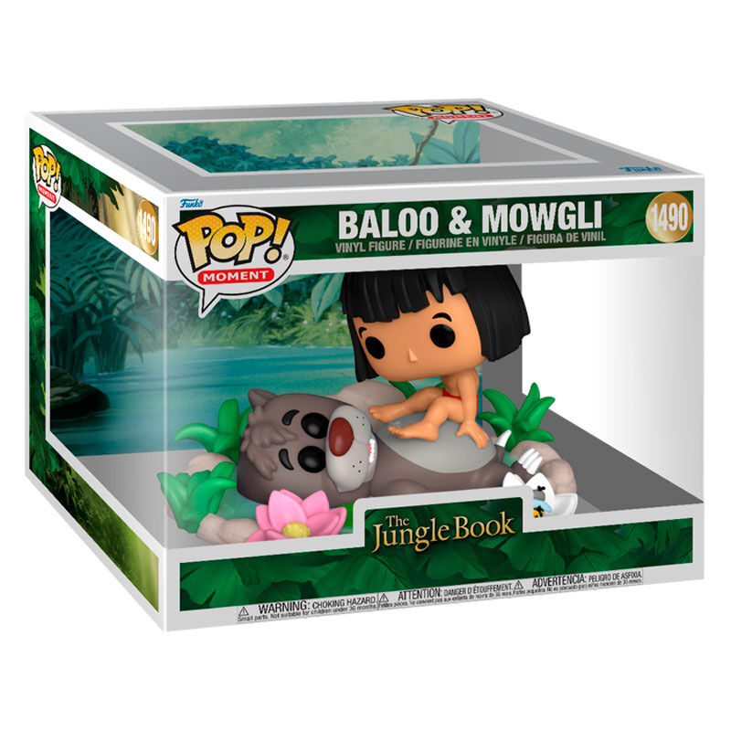 Funko Pop ! Moment Disney El Libro de la Selva Baloo y Mowgli