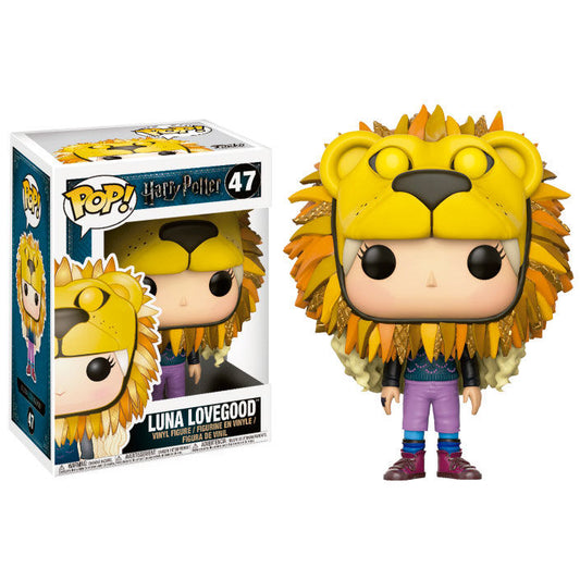 Funko Pop ! Harry Potter Luna Lovegood with Lion Head