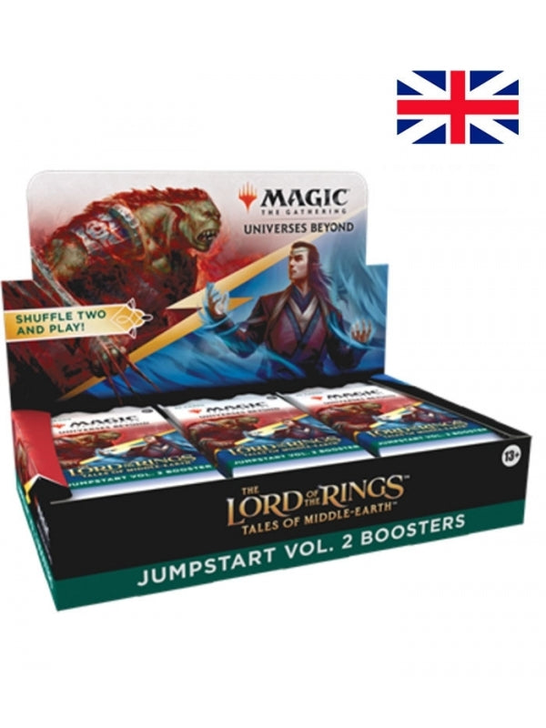 Jumpstart Booster Display (18 Sobres) Vol. 2 The Lord Of The Rings: Tales Of Middle-Earth En Inglés - Magic The Gathering