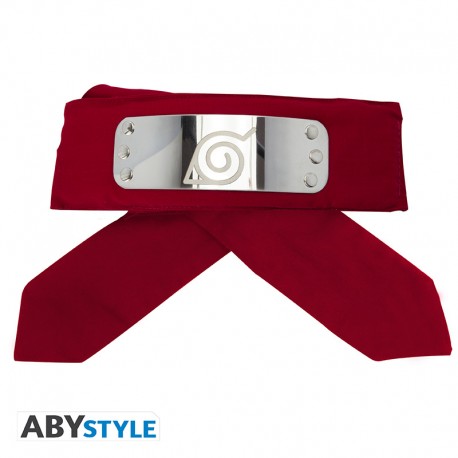 Diadema Naruto Shippuden - Konoha Roja - Talla adulto