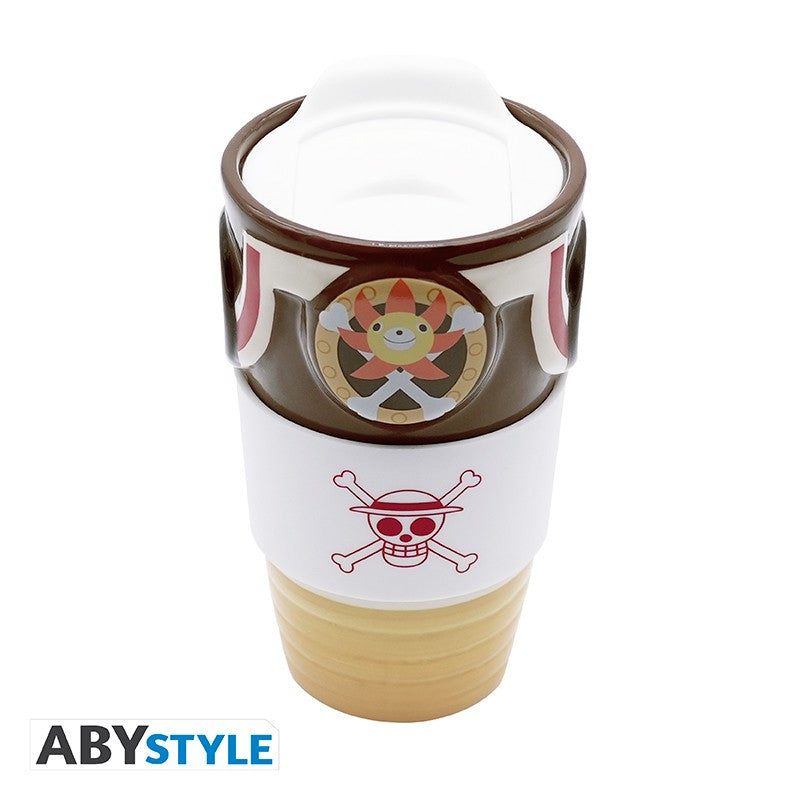 One Piece Taza de viaje de cerámica - Thousand Sunny