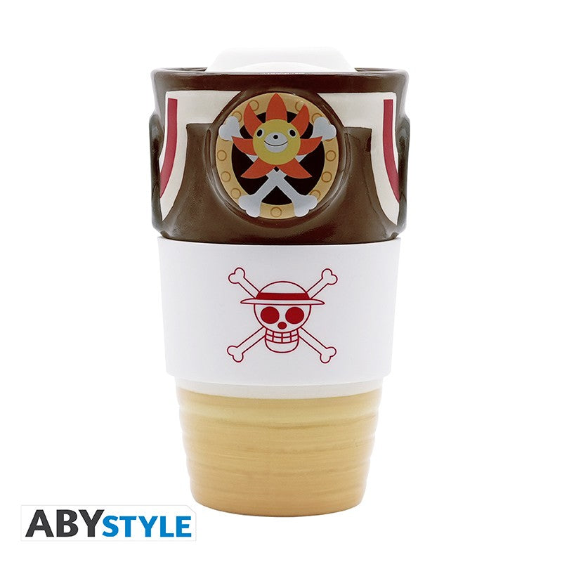 One Piece Taza de viaje de cerámica - Thousand Sunny