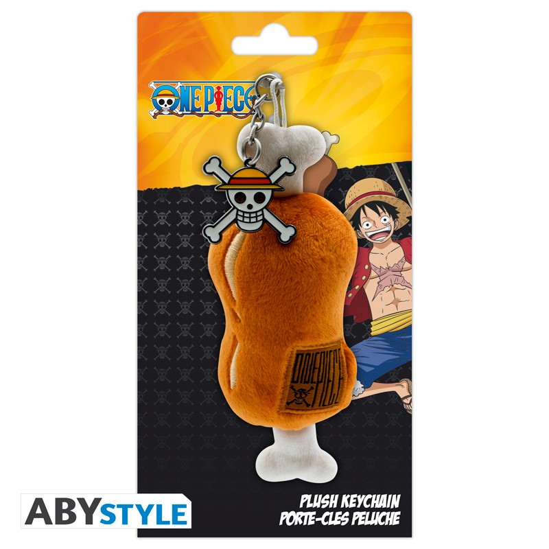 One Piece Llavero de peluche "Carne sobre hueso"