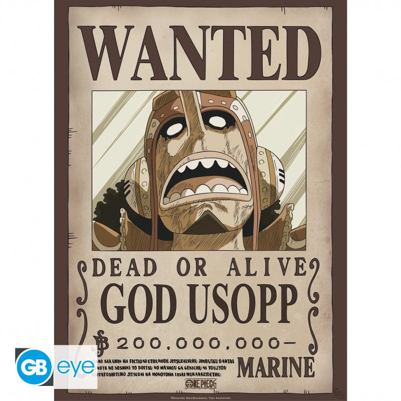 One Piece Set 2 Posters Chibi 52x38 - Usopp y Franky