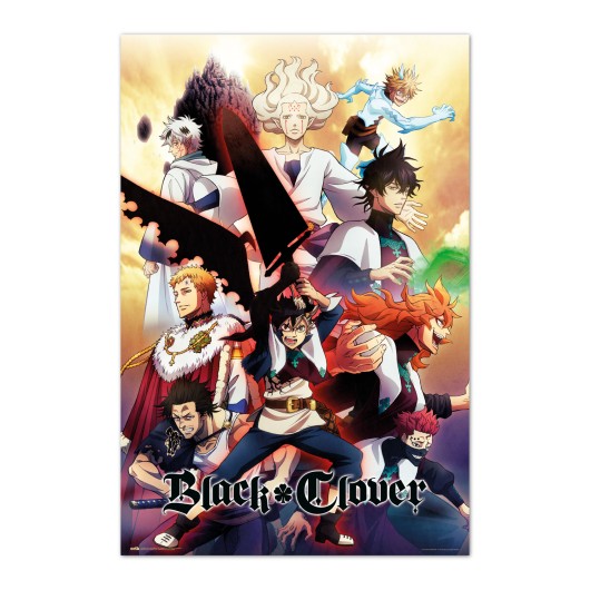 Poster Black Clover Arco de la reencarnacion