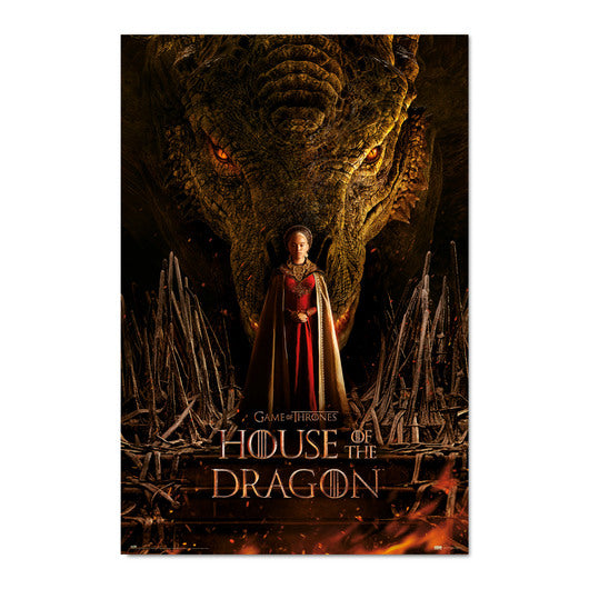 Poster La Casa del Dragon Rhaenyra Targaryen