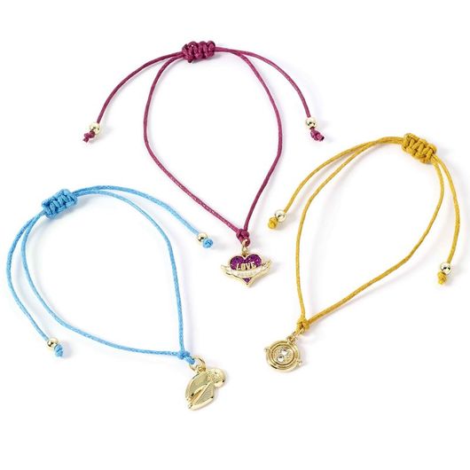 Set pulseras Harry Potter Snitch dorada , Love Potion y Giratiempo