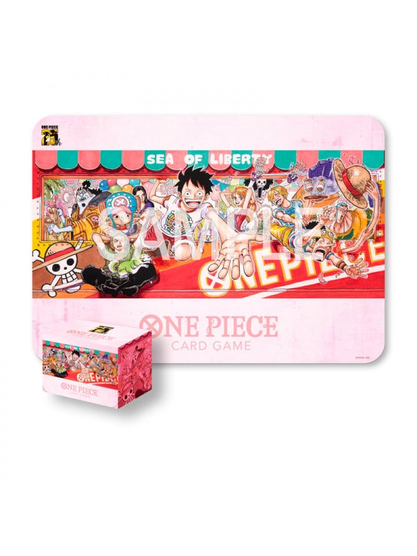 Tapete Y Caja De Mazo Playmat And Card Case 25TH Edition One Piece Card Game Bandai