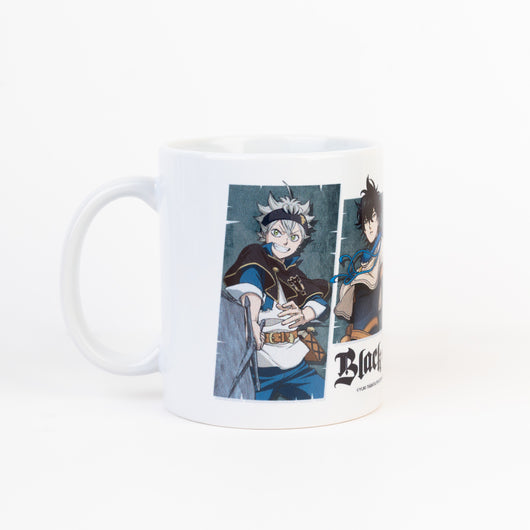 Taza Black Clover Asta, Yuno, Noelle y Yami