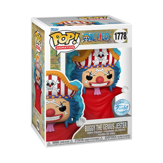 Funko Pop ! Buggy (Post Time-Skip) Exclusive