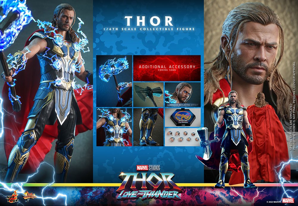 Thor: Love and Thunder Masterpiece Figura 1/6 Thor 32 cm