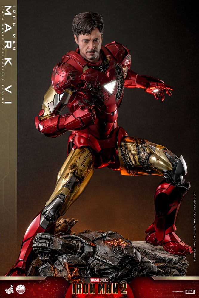 Iron Man 2 Figura 1/4 Iron Man Mark VI 48 cm