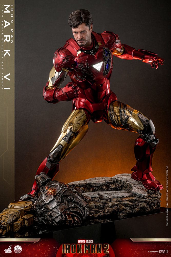 Iron Man 2 Figura 1/4 Iron Man Mark VI 48 cm