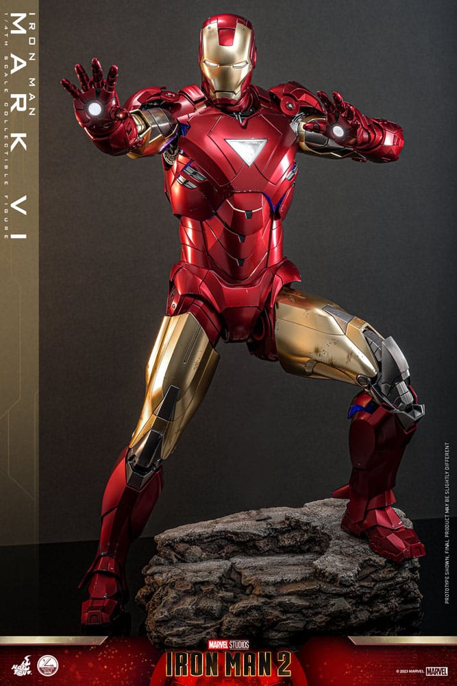 Iron Man 2 Figura 1/4 Iron Man Mark VI 48 cm