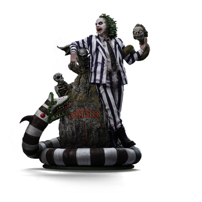 Beetlejuice Estatua 1/10 Art Scale Beetlejuice 19 cm Estatuas Beetlejuice