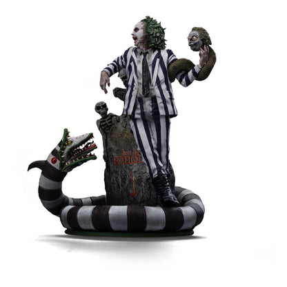 Beetlejuice Estatua 1/10 Art Scale Beetlejuice 19 cm Estatuas Beetlejuice