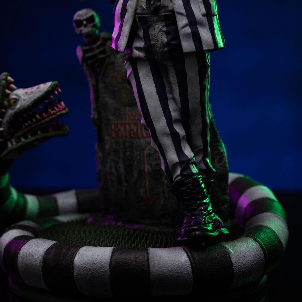 Beetlejuice Estatua 1/10 Art Scale Beetlejuice 19 cm Estatuas Beetlejuice